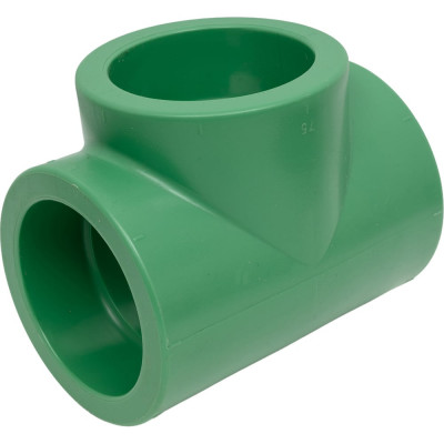 Тройник Banninger полипропиленовый, зеленый, 75 мм 7511129011