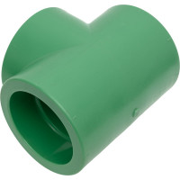 Тройник Banninger полипропиленовый, зеленый, 75 мм 7511129011