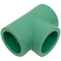 Тройник Banninger полипропиленовый, зеленый, 50 мм 7511109011