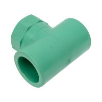 Комбинированный тройник Banninger полипропиленовый, зеленый, 32x3/4x32 ВР 7R41084511