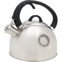 Чайник appetite нержавеющая сталь 2,6л со свистком ручка soft-touch LKD-3131