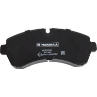 Тормозные колодки дисковые передние MB Sprinter II, III 06-, VW Crafter I 06- MARSHALL M2629200