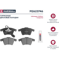 Тормозные колодки дисковые передние VW Transporter T5 03- / Multivan T5 03- MARSHALL M2623746