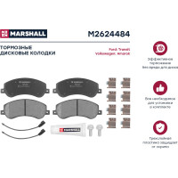 Тормозные колодки дисковые передние Ford Transit VII 06- 330/350, VW Amarok 10- MARSHALL M2624484