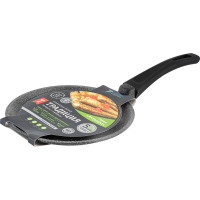 Блинница Традиция готовить с любовью Антрацит антипригарное покрытие литая 22 см ТА6221