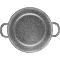 Кастрюля Традиция готовить с любовью Антрацит антипригарное покрытие литая 3 л стеклянная крышка ТА5233