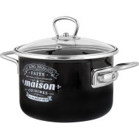 Цилиндрическая эмалированная кастрюля appetite Maison 2 л 1SD165S Maison