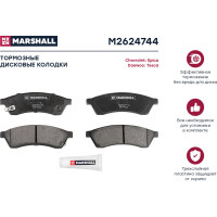 Тормозные колодки дисковые задние Chevrolet Epica V250 06-, Daewoo Tosca 06- MARSHALL M2624744