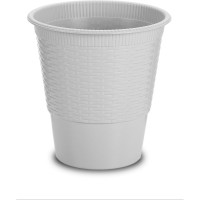 Хозяйственная корзина GENSINI Rattan, диаметр 23.5 см, высота 24 см, 8 л, пластик, цвет ассорти 2176