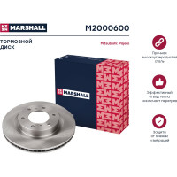 Тормозной диск передний Mitsubishi Pajero IV 06- MARSHALL M2000600
