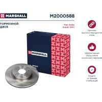 Тормозной диск передний Fiat Sedici 06-, Suzuki SX4 I 06- MARSHALL M2000588