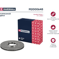 Тормозной диск передний Hyundai Porter I 94- / H-1 I 97- / H100 I 93- MARSHALL M2000645