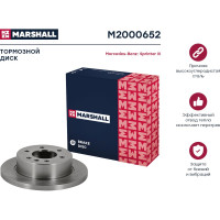 Тормозной диск задний MB Sprinter III 18- MARSHALL M2000652