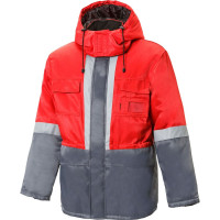 Утепленный костюм СОЮЗСПЕЦОДЕЖДА СУРГУТ серый/красный, р. 48-50, рост 182-188 2000000121185