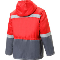 Утепленный костюм СОЮЗСПЕЦОДЕЖДА СУРГУТ серый/красный, р. 48-50, рост 182-188 2000000121185