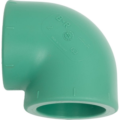 Угол Banninger полипропиленовый, зеленый, 90 гр x 63 мм 7411119011