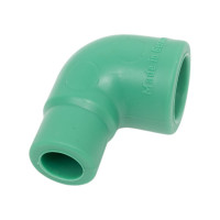 Угол Banninger полипропиленовый, зеленый, вн-нар - 90 гр x 20 мм 7412069011