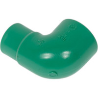 Угол Banninger полипропиленовый, зеленый, вн-нар - 90 гр x 25 мм 7412079011