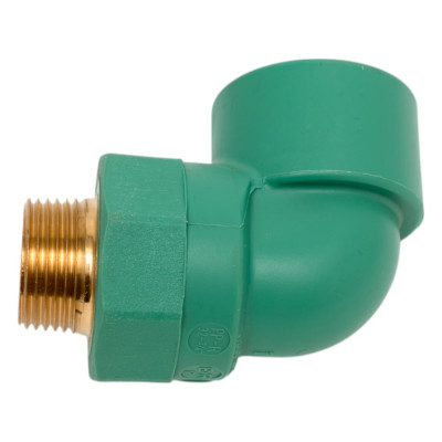 Комбинированный угол Banninger полипропиленовый, зеленый, 32x3/4 НР 7R21087511