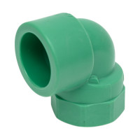 Комбинированный угол Banninger полипропиленовый, зеленый, 32x3/4 ВР 7R21084511