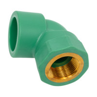 Комбинированный угол Banninger полипропиленовый, зеленый, 32x3/4 ВР 7R21084511