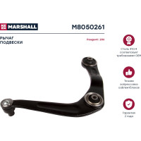 Рычаг подвески передний левый Peugeot 206 98- MARSHALL M8050261