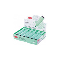 Текстовыделитель Hatber NEWtone PASTEL клиновидный пишущий узел, мятный, 12 шт 060875