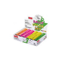 Текстовыделитель Hatber NEO NEON 1мм/5мм ассорти 12шт, упак 12 шт 070366