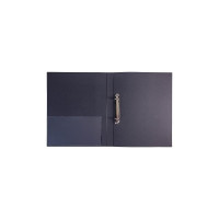 Пластиковая папка Hatber на 2-х кольцах, А4, корешок 25 мм STANDARD 70 20 шт 038474