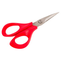 Ножницы Hatber 12см, Craft в индив. упаковке с европодвесом 12 шт 072037