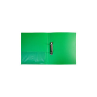 Пластиковая папка Hatber на 2-х кольцах, А4, корешок 25 мм STANDARD 70 20 шт 038475