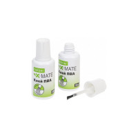 Клей Hatber ПВА с кисточкой X-Mate, 20мл 10 шт 071923
