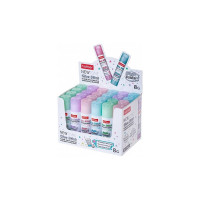 Клей-карандаш Hatber NEWtone 8гр, в картонной дисплей-витрине, 24 шт 067210