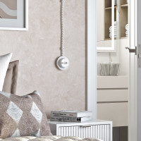 Двухклавишный выключатель на 4 положения WERKEL W5822050/ Vintage (белый матовый/хром) a058777