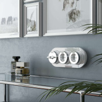 Двухклавишный выключатель на 4 положения WERKEL W5822050/ Vintage (белый матовый/хром) a058777