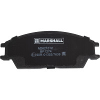 Колодки тормозные дисковые передние Hyundai Accent I, II +ТаГАЗ 94-/Getz 02- MARSHALL M2621012