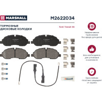 Колодки тормозные дисковые передние Ford Transit VIII 13- MARSHALL M2622034