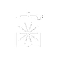 Потолочный светильник Bogate's 347 a054000