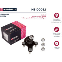 Опора шаровая правая Skoda Octavia 1Z 04-/VW Golf V-VI 03- MARSHALL M8100032