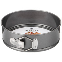 Форма для выпечки Agness разъемная с антипригарным покрытием 18 см 930-050