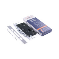 Врезной замок НОРА-М КЗВР-1А автомат, правый, хром 18727