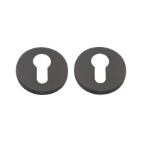 Дверная накладка под цилиндр НОРА-М Slim НК-А - графит 18655