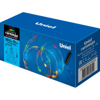Светодиодная гирлянда Uniel Лучи росы ULD-E0200-200/STA MULTI, IP44 UL-00007284