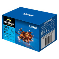 Гирлянда с контроллером Uniel UDL-S1000-200/DGA WARM WHITE, IP20, MINI UL-00007190