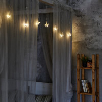Светодиодная гирлянда Uniel Звезда ULD-S0250-200/STA WARM WHITE, IP44, STARBURST UL-00008564