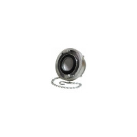 Соединение типа Storz TITAN LOCK заглушка с крепежной цепью, KA=133, алюминий TLSTORZ133