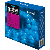 Светодиодная гирлянда Uniel Дюралайт ULD-D50 8M/С08 IP44, BLUE UL-00008569