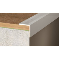 Угол РУССКИЙ ПРОФИЛЬ 25x25 мм, 0.9 м, груша белая, 10 шт. 4680427035791