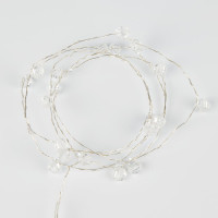 Светодиодная гирлянда на батарейках Uniel ULD-S1900-020/STB/2AA WHITE, IP20, BEADS MINI UL-00008621
