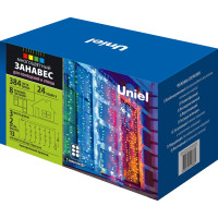 Светодиодный занавес Uniel ULD-C3020-384/DTA/RC MULTI, IP44 UL-00008563